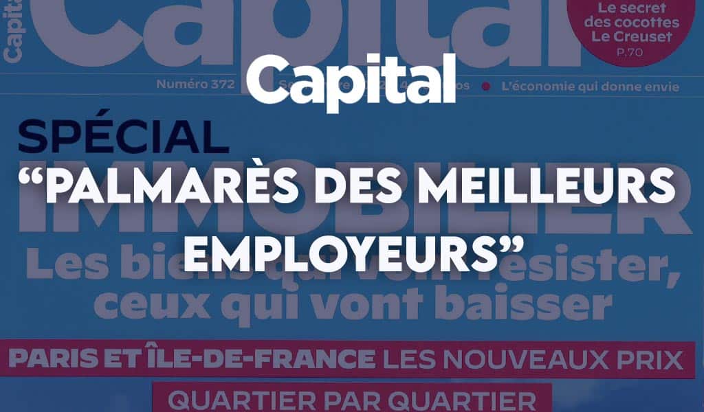Article presse Capital sur les meilleurs employeurs