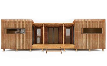 Studio de jardin en U de 50m2