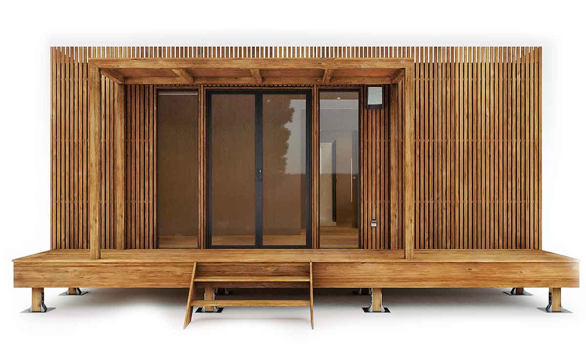 maison-cube-40m2 Maison cube de 40m2 de plain-pied