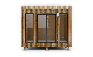 Studio en bois de 11m2
