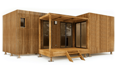 Visuel 3D du studio de jardin de 30m2 de plain pied