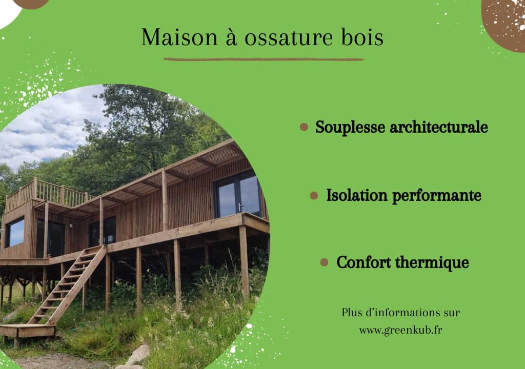 Maison à ossature bois