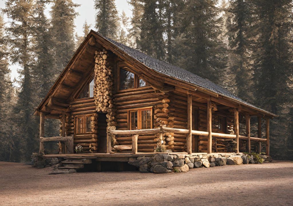 Chalet en rondin 