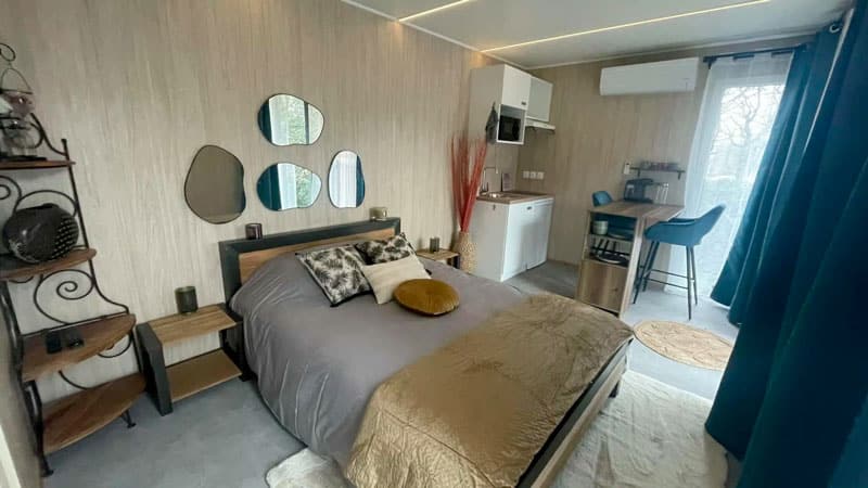 Aménagement intérieur d'un studio de jardin