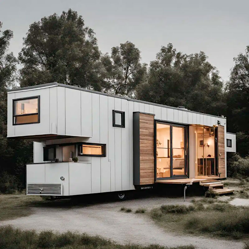 Un mobil home de luxe