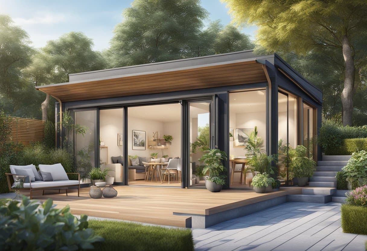 studio de jardin aevc terrasse