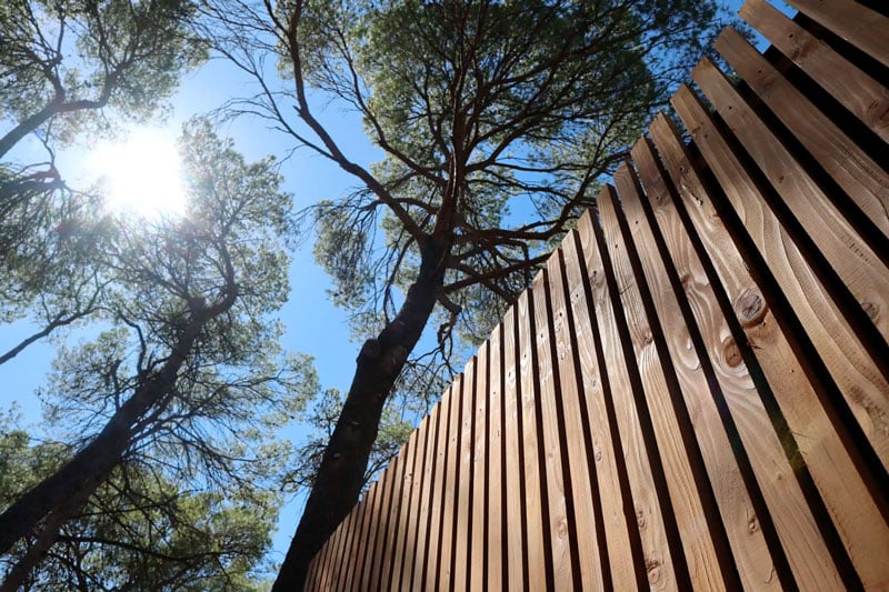 Bardage en bois d'une Tiny House