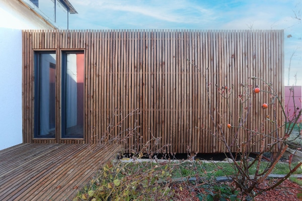 Extension de maison en bois