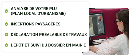Montage d'un studio en bois avec l'urbanisme