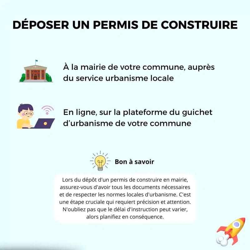 Déposer un permis de construire