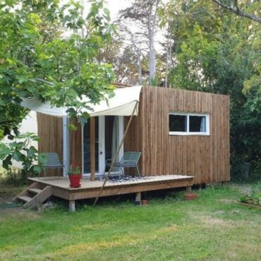 Studio de jardin carré