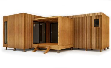 Un studio de 35m2 en bois et de plain-pied