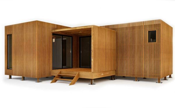 Un studio de 35m2 en bois et de plain-pied