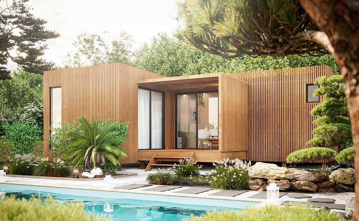35-real-3d.jpg Maison en bois au bord d'une piscine