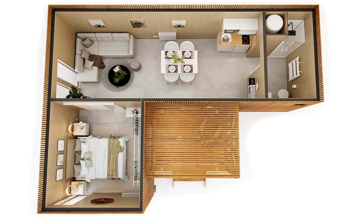 35-top-full.jpg Aménagement intérieur d'un studio de jardin de 35m2