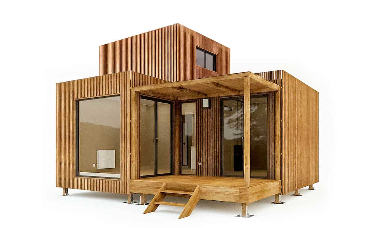 35M-profil-plus.jpg Studio de jardin en bois avec une mezzanine