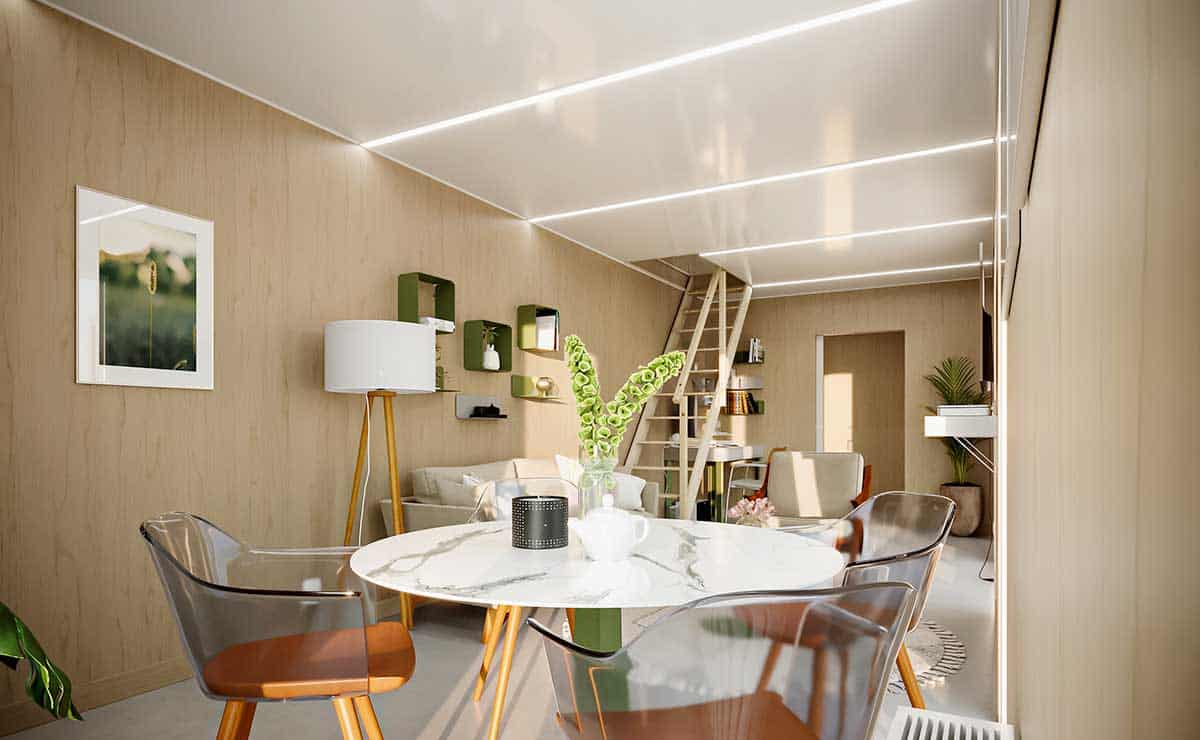 50t-inte-3d-2.jpg Salon et pièce à vivre aménagée dans un studio de jardin