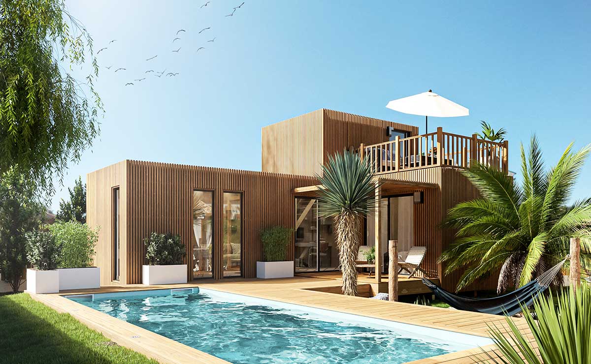 50t-real-3d.jpg Un studio en bois avec une terrasse tropézienne au bord d'une piscine