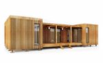 Une maison en bois de plain-pied de 50m2