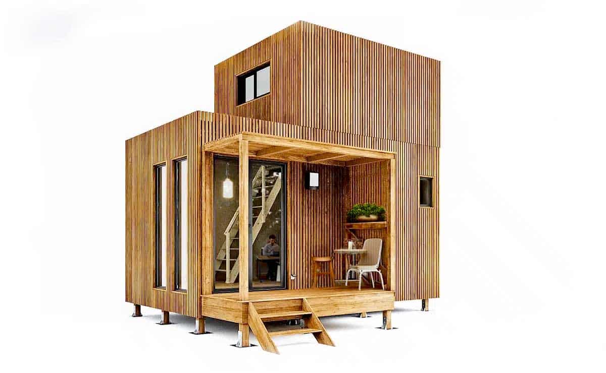 Bureau-de-jardin-25m2-mezza.jpg Un bureau de jardin de 25m2 avec une mézzanine