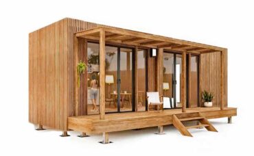 Chambre d'hôte et étudiante en bois de 30m2