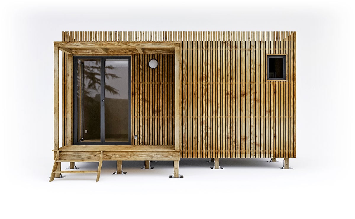 face-gk15-plus.jpg Un bureau de jardin en bois de 15m2