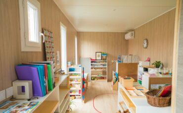 Salle de jeux dans un studio de jardin de 25m2