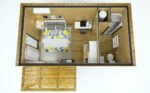 Pool house aménagé de 15m2