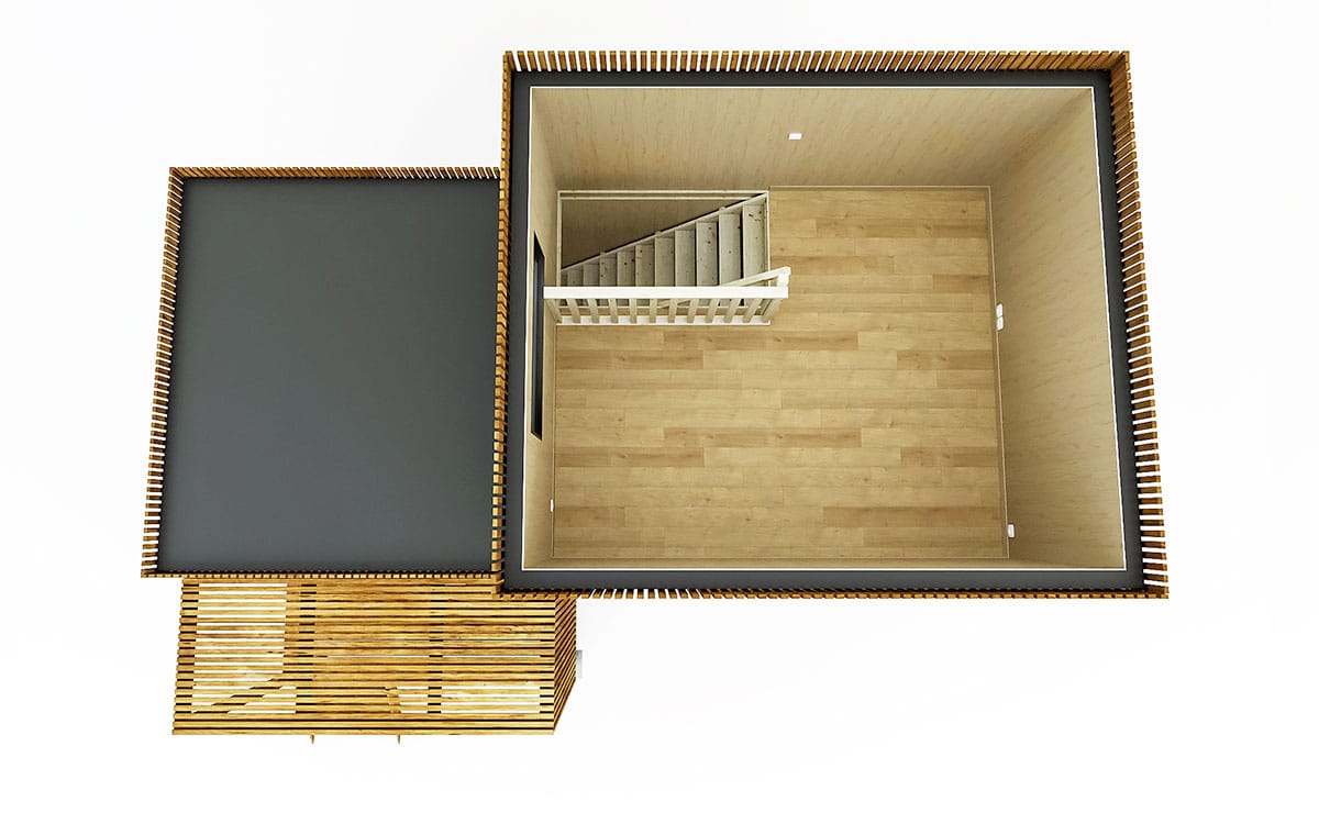 haut-gk30m-etage-vide.jpg Mezzanine vide d'un bureau de jardin