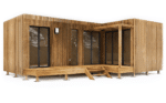 Une maison en bois de 40m2