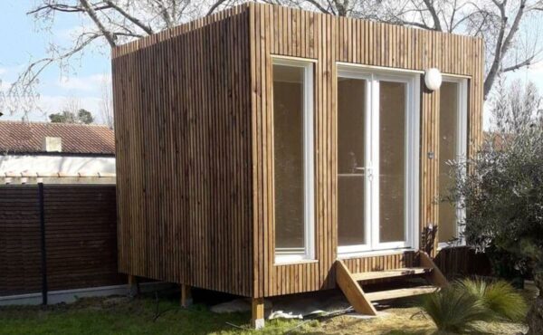 Un bureau de jardin de 11m2