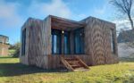 Un studio de jardin en bois avec un bardage 4m