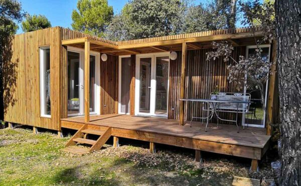 Un studio de jardin en bois de 30m2