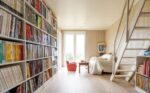 Un espace de détente aménagé en salle de lecture de 30m2