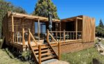 Un studio de jardin en bois de plain-pied de 40m2