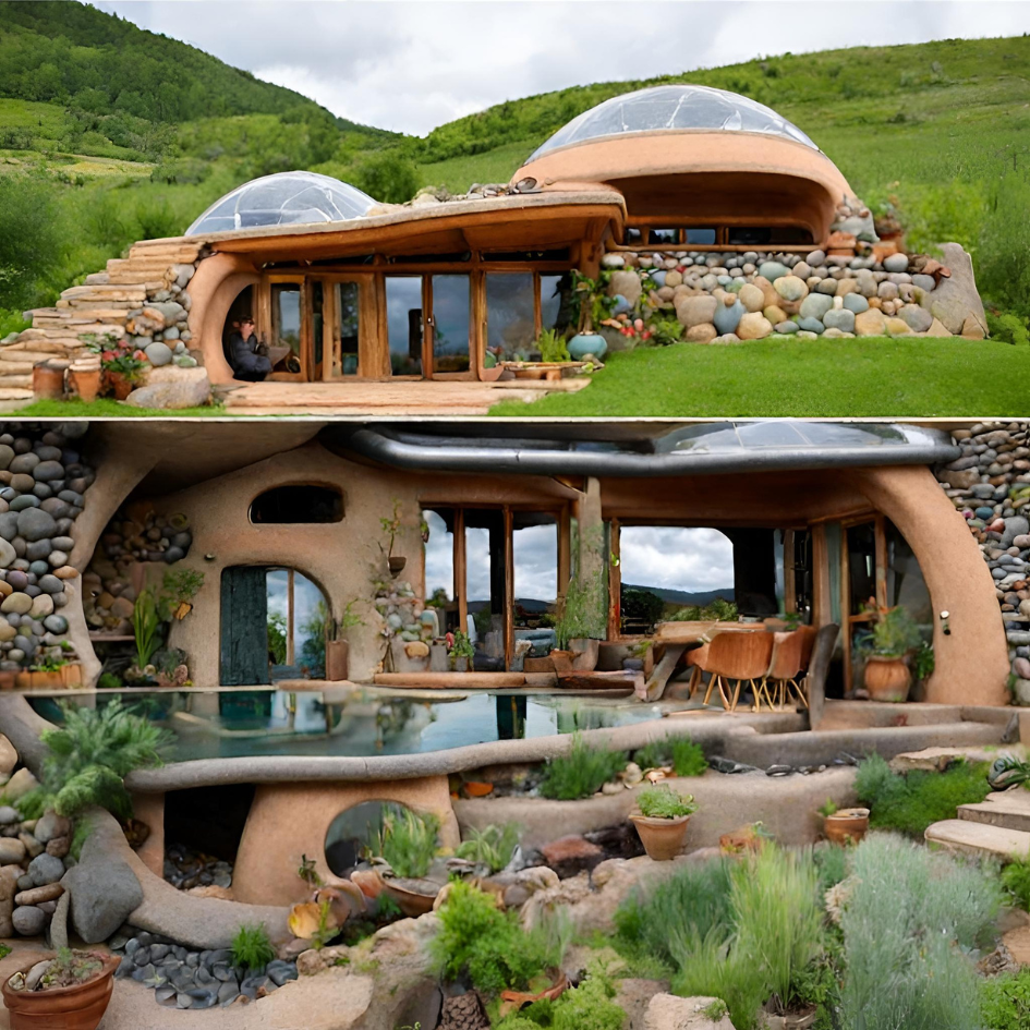 Maison Earthship