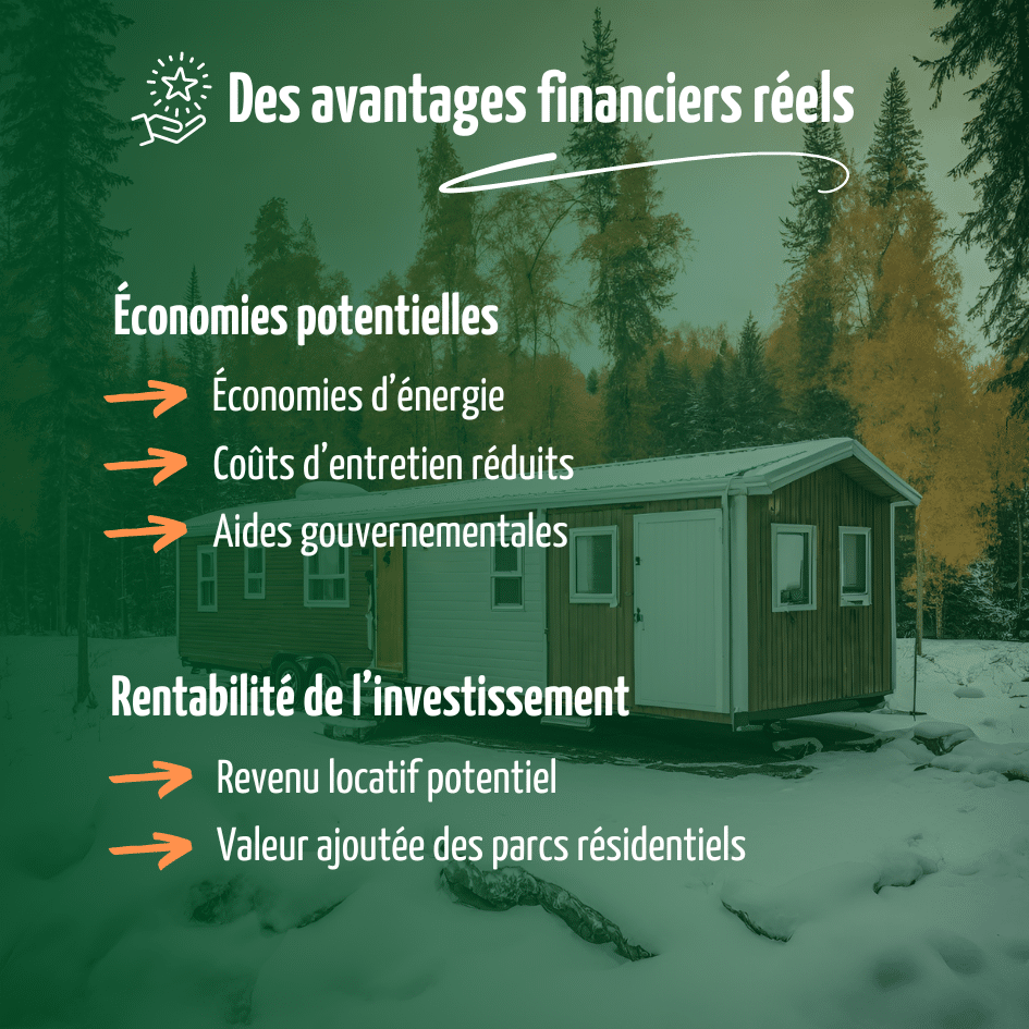 Les avantages financiers d'une mobil-home 4 saisons
