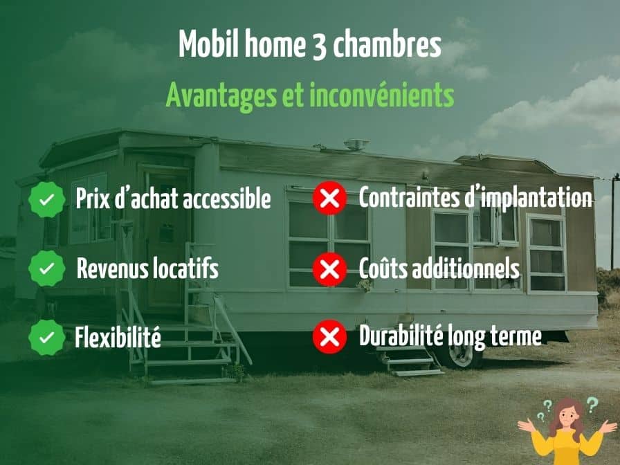 Avantages et inconvénients d'un mobil-home 3 chambres