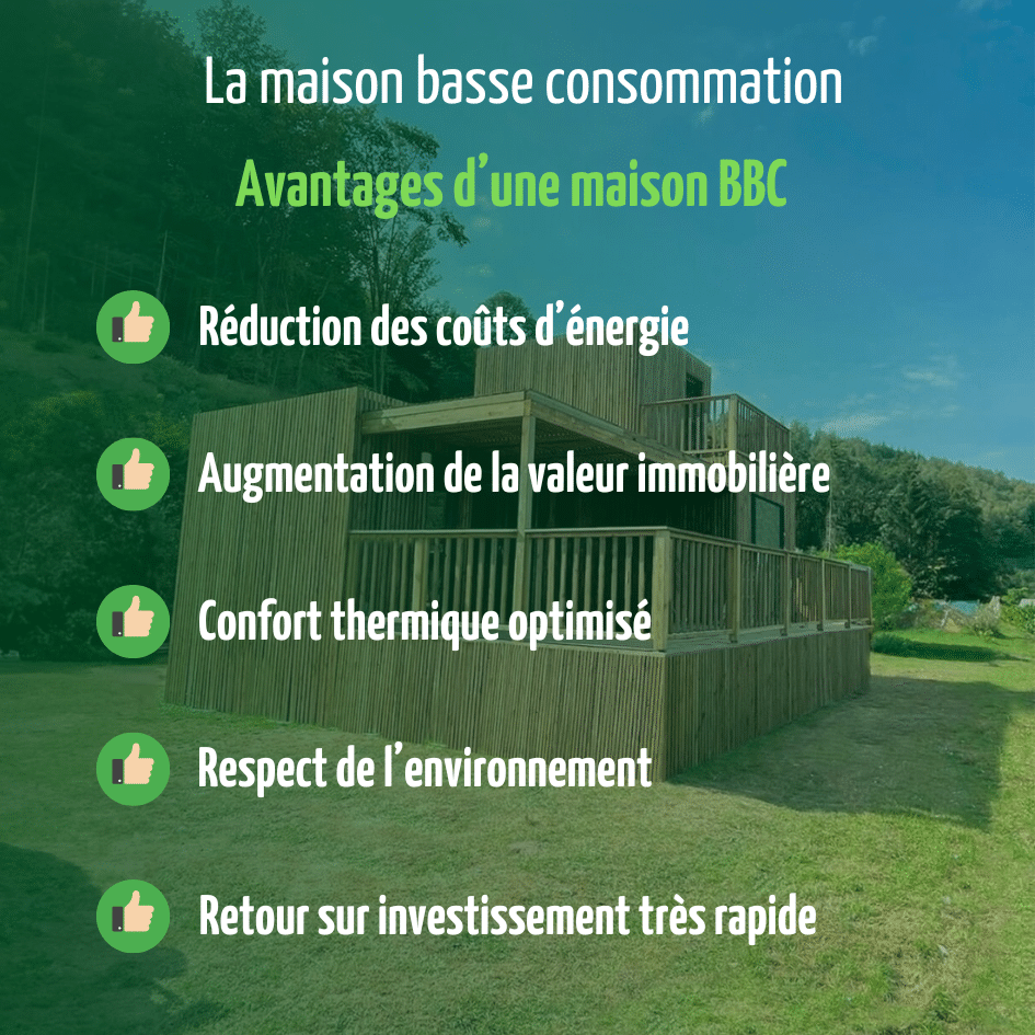 Les avantages d'une maison basse consommation