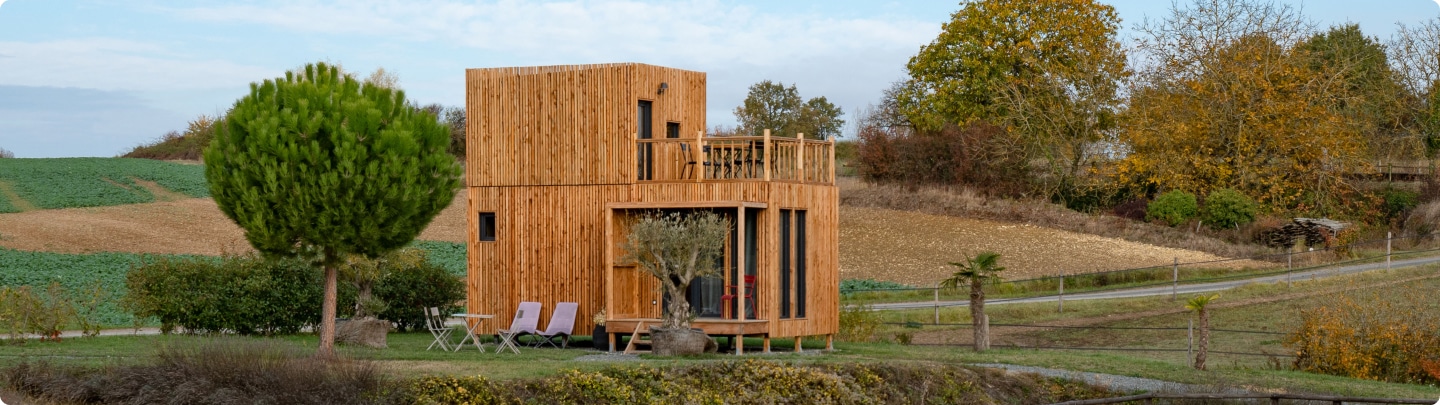 studio de jardin de 35 m2 en duplex