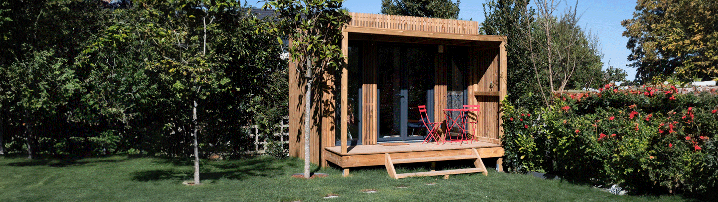 studio de jardin de 11 m2