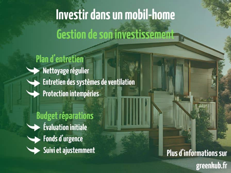 Investir dans un mobil-home et gestion de son investissement