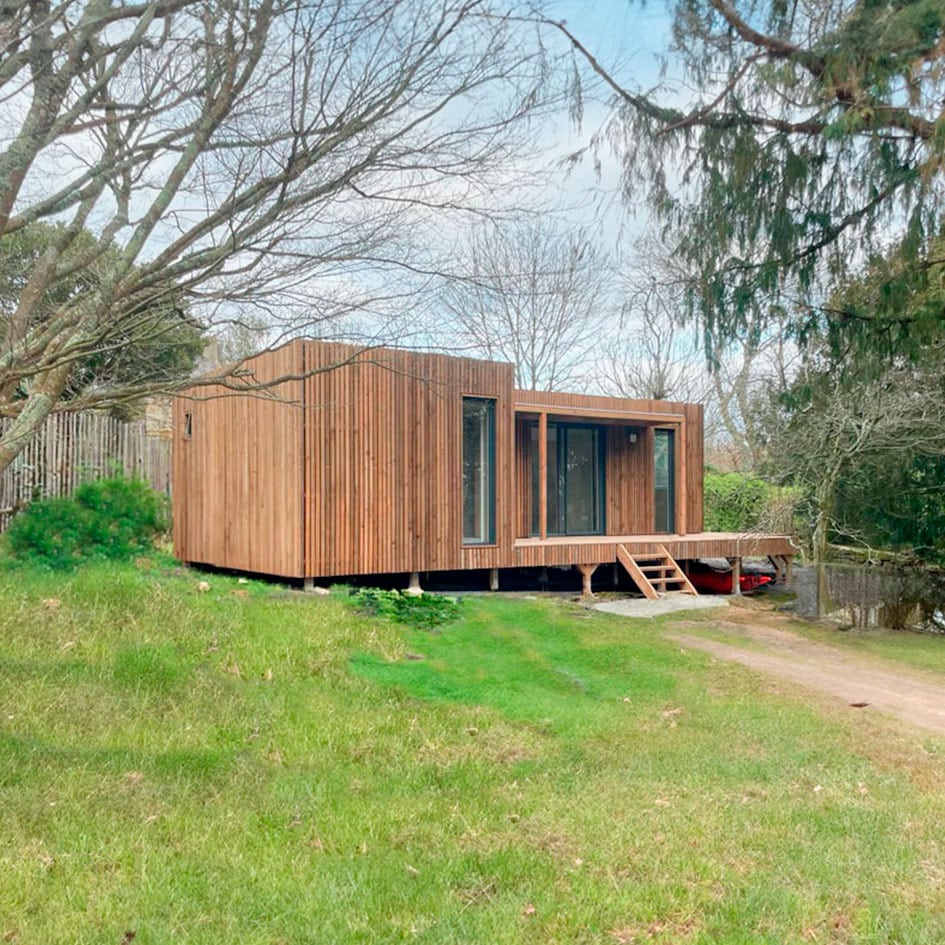 Une maison en bois et écologique