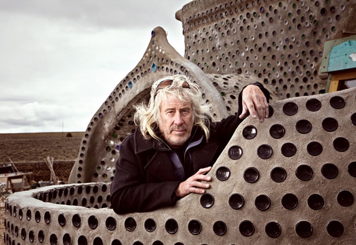 L'inventeur du Earthship Michael Reynolds