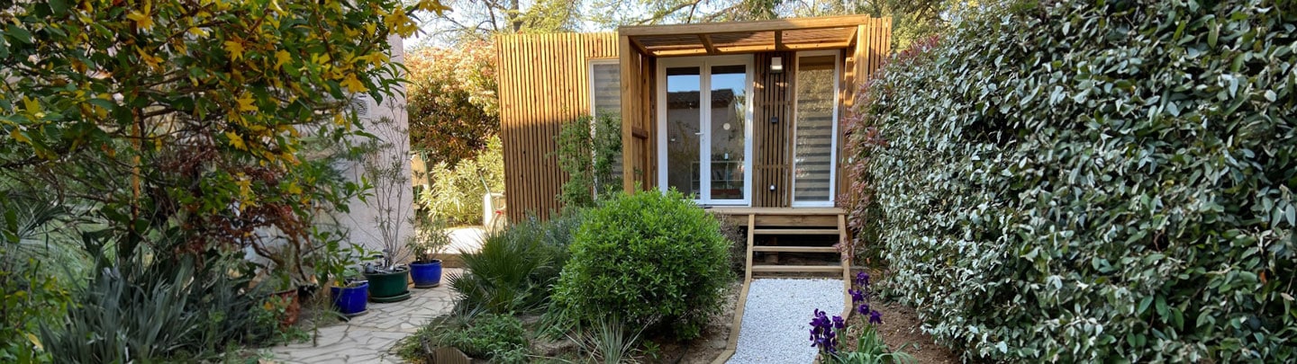 studio de jardin de 15 m2