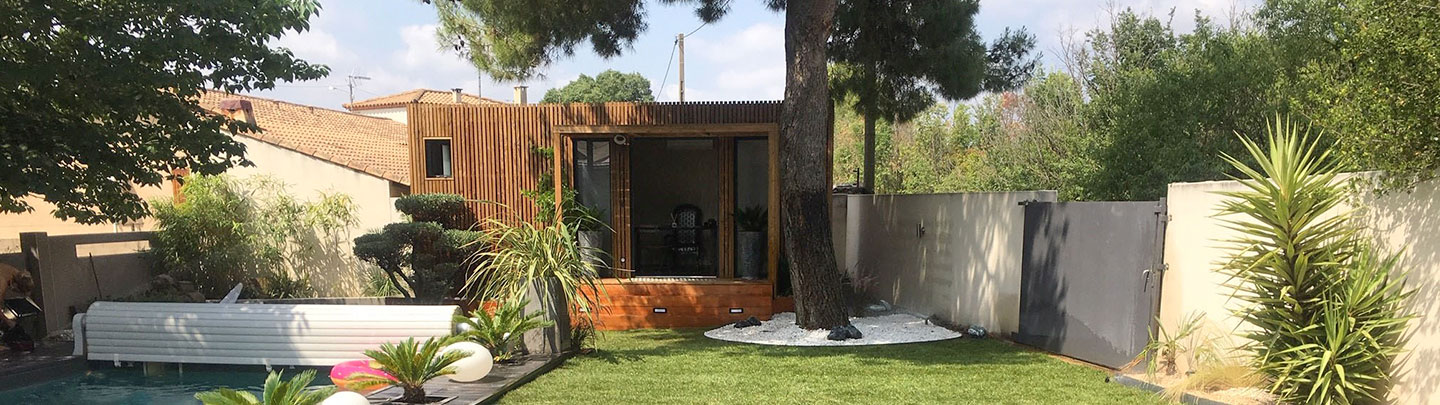 studio de jardin de 20 m2