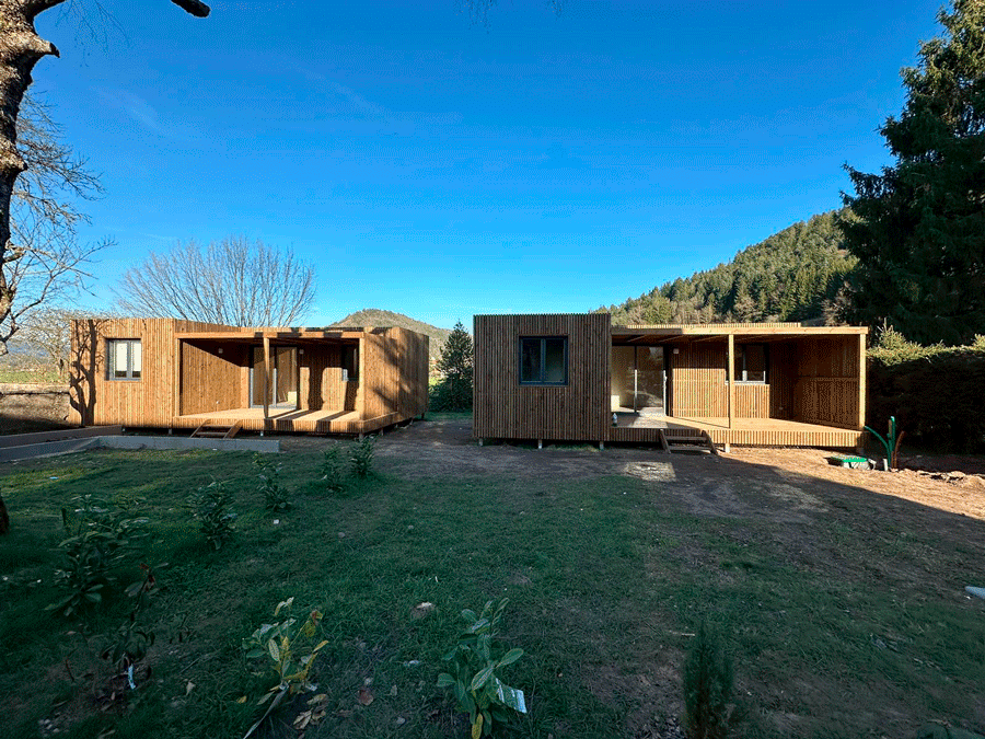 Maison écologique Greenkub