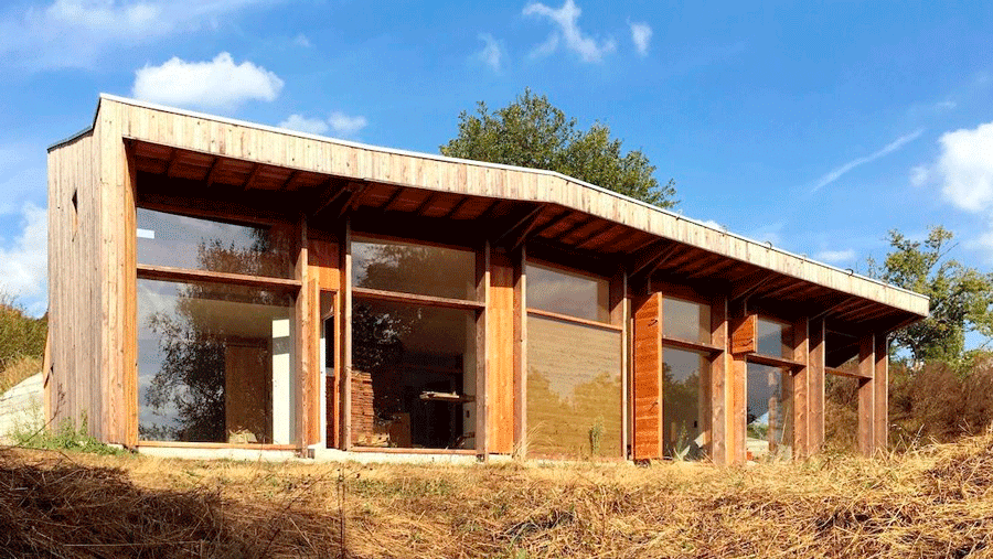 Habitat alternatif maison en paille