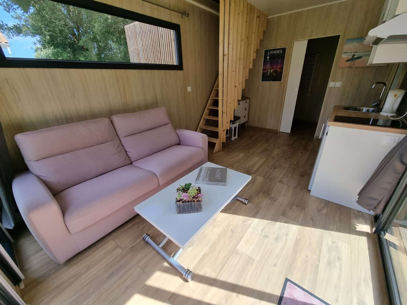 salon studio de jardin Greenkub de 40m2