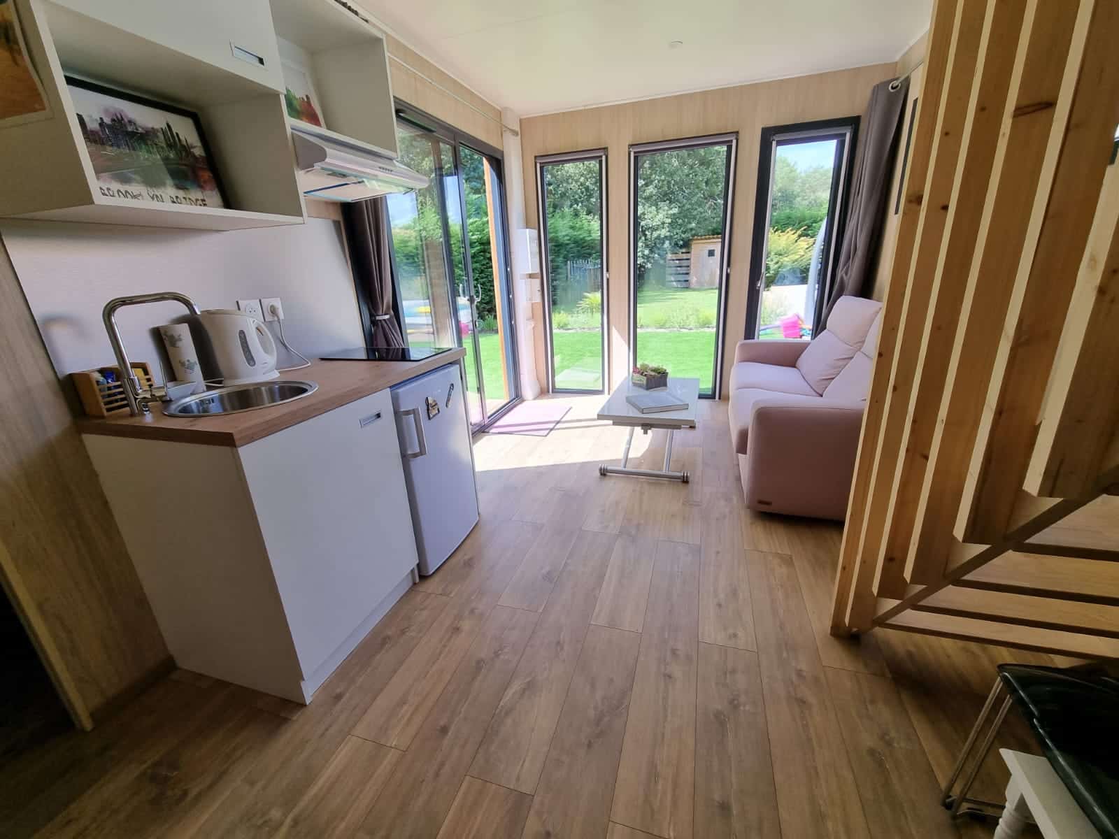 salon studio de jardin Greenkub de 40m2